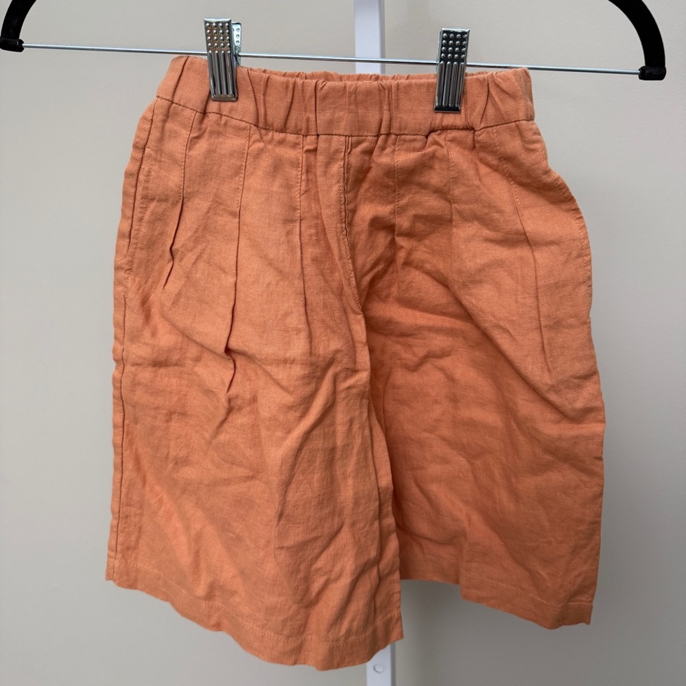 Zara kids Orange Shorts size 6